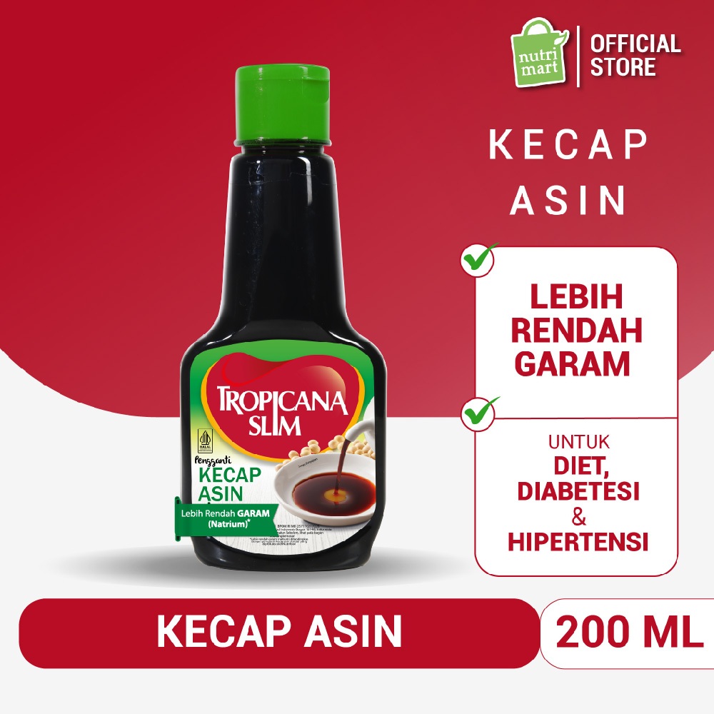 Tropicana Slim Kecap Asin 200ml - Bantu Dukung Hidup Sehat