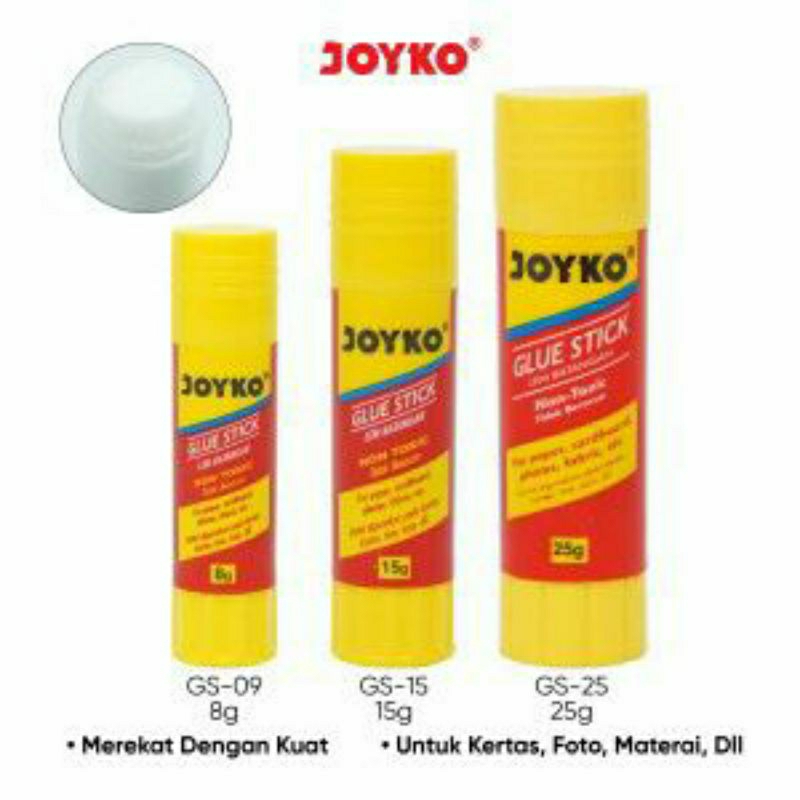 

Glue Stick Lem Kertas Batang Joyko GS-09 ~ 25