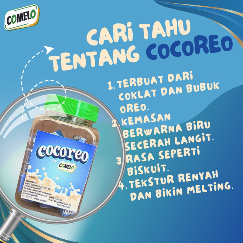 

COCOREO CUBE ISI 50 PCS OREO CUBE LOKAL