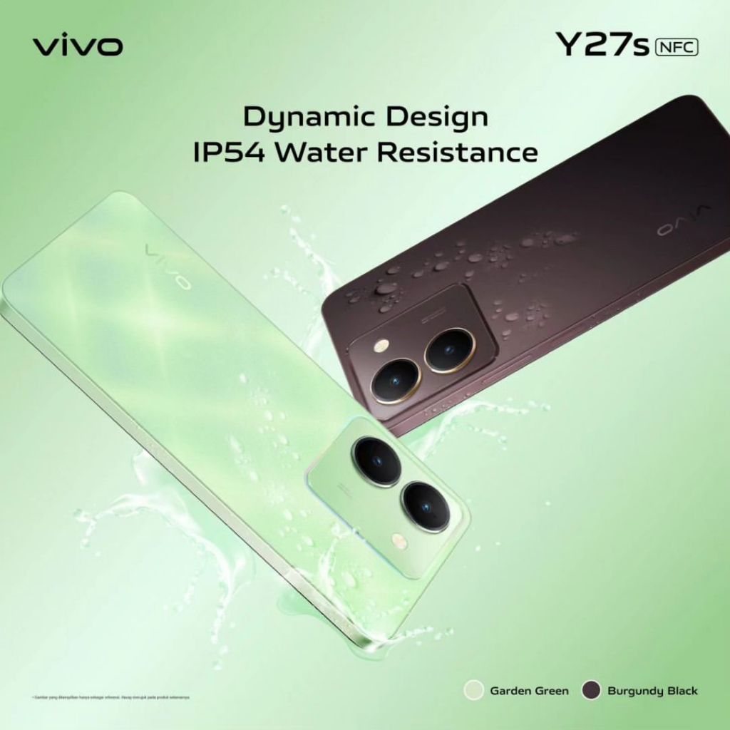Vivo Y27s 5G Ram 8+8/128GB & 8+8/256GB Terbaru - Garansi Resmi 100% Original