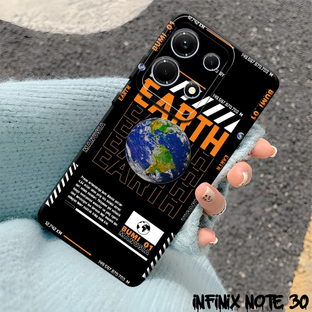 Caricase Casing INFINIX NOTE 30 Fashion Streetwear Softcase Casing & Cover Hp Case Murah 124
