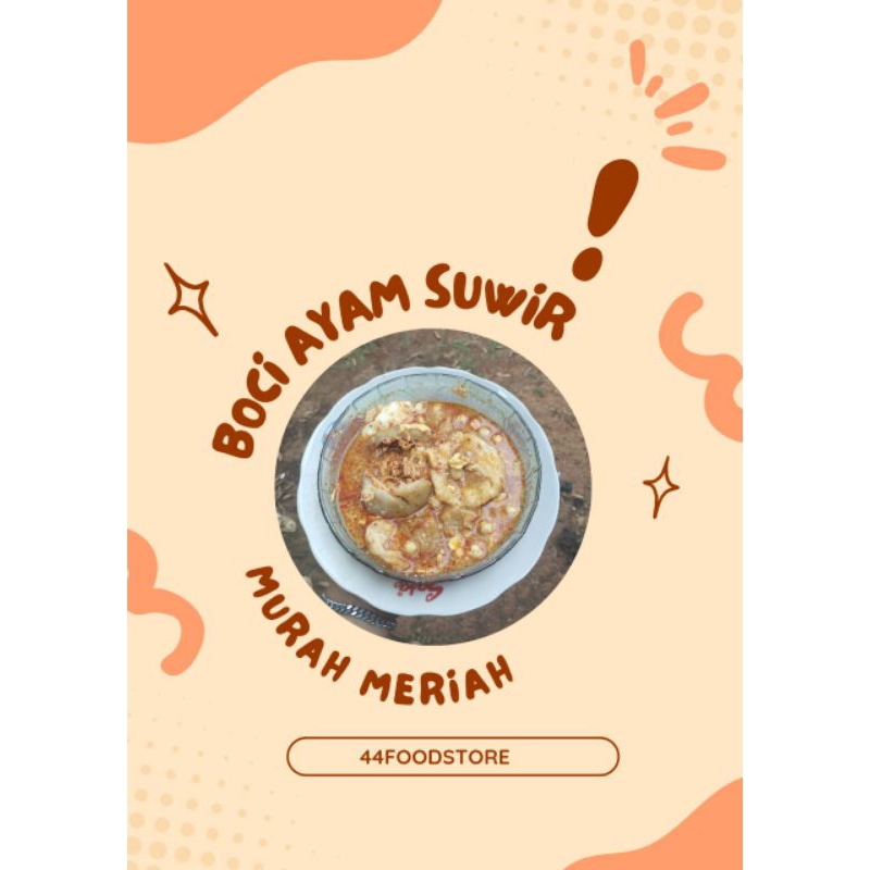 

Boci ayam suwir