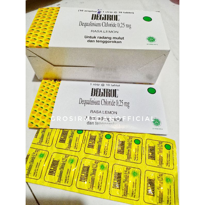 DEGIROL TABLET HISAP