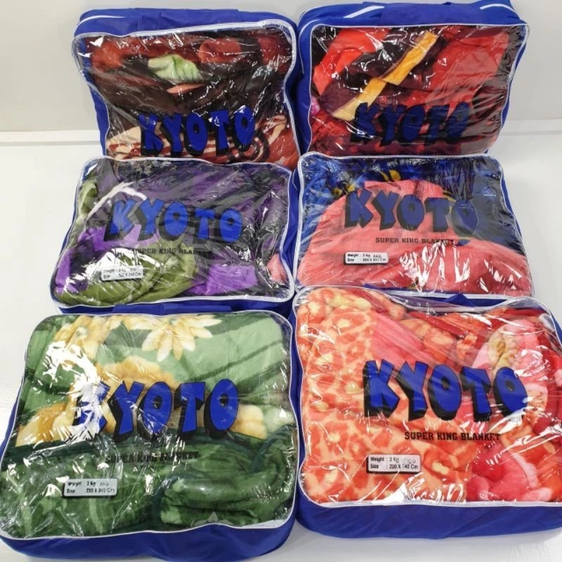 Selimut Kyoto Tebal 220x240 cm 100% Original Miror dari Cardinal