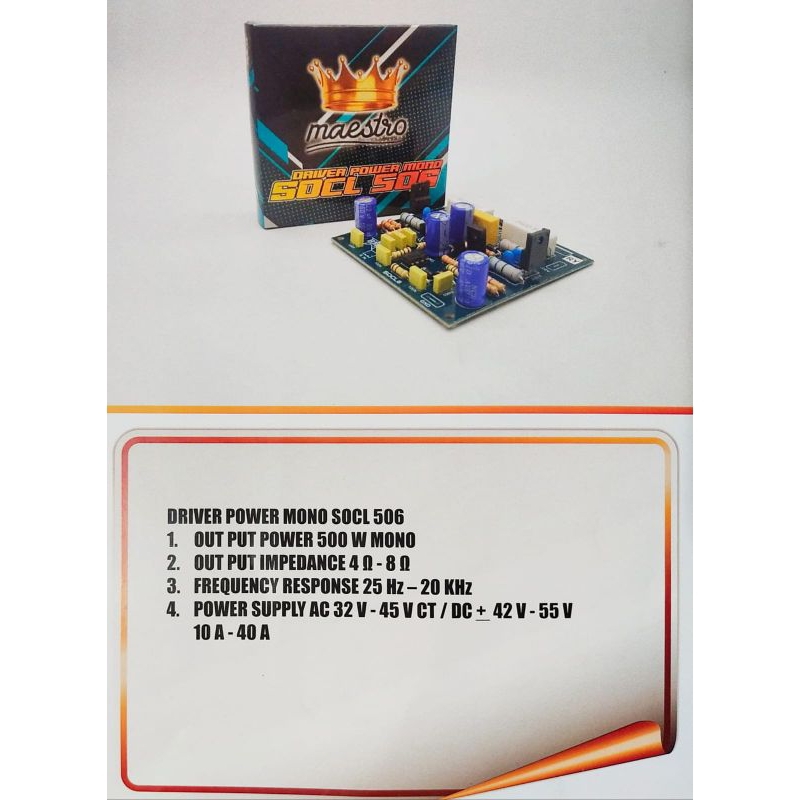 MAESTRO Kit SOCL 506 BME