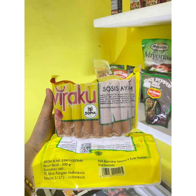 

SOSIS WIRAKU ISI 30 pcs