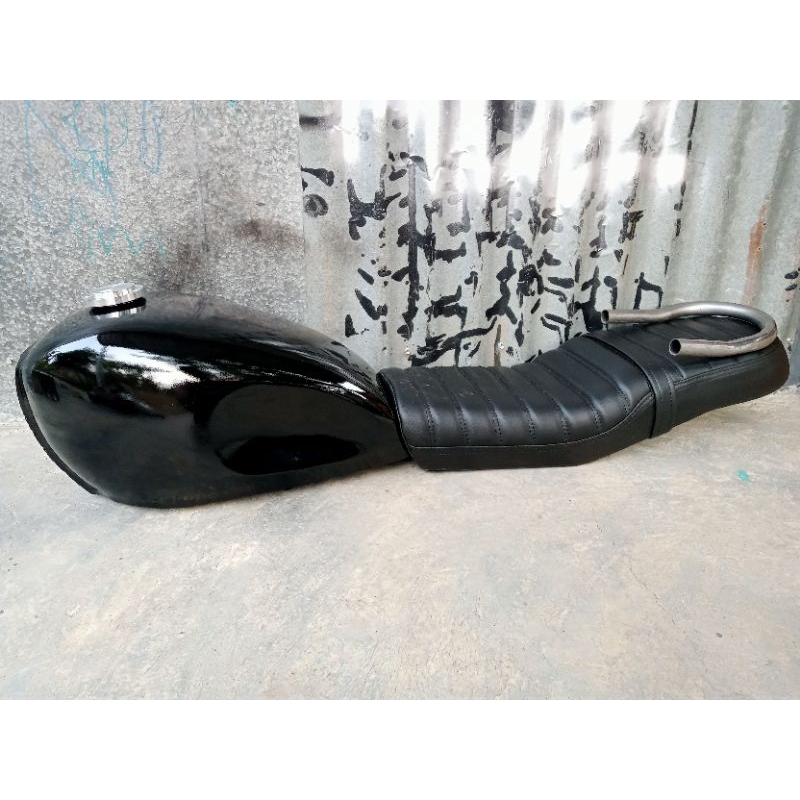 Paket Custom Japstyle Satu Set Jok XSR Paket Motor Custom Japstyle XSR Paket Hemat Custom XSR