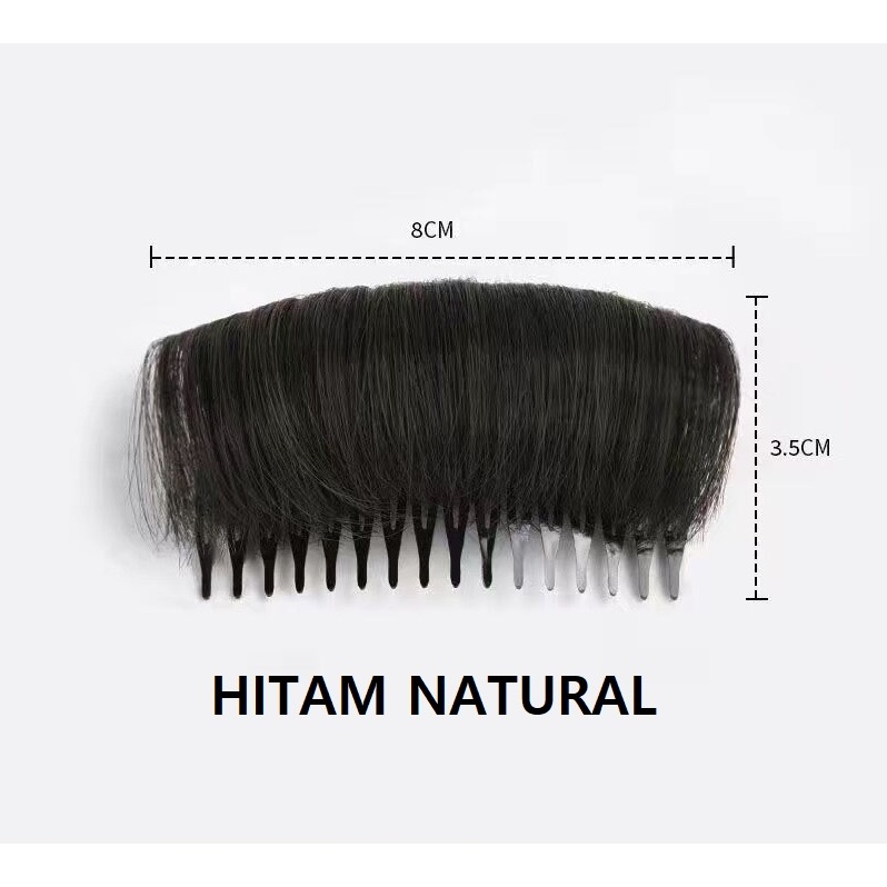 Penambah Volume Rambut Peninggi Poni Bump Sirkam Rambut Palsu