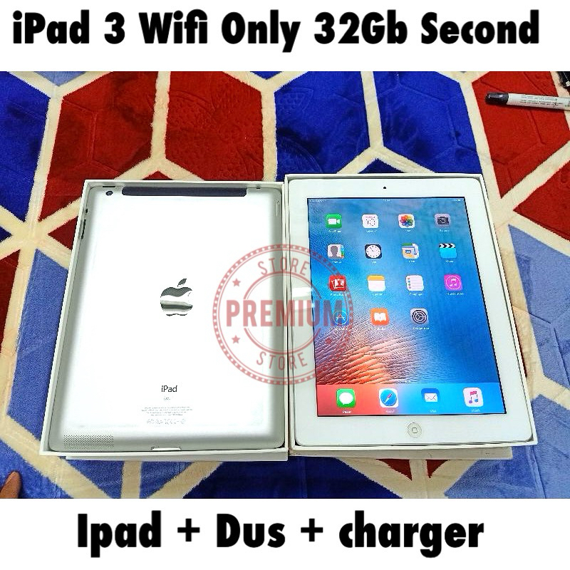 iPad 3 Murah iPad Murah iPad 3 Wifi 32Gb Second Mulus IPad 3 Wifi