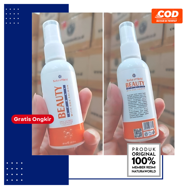 Natura Beauty Spray With DNA Salmon Natura Beauty Spray DNA Salmon Natura Beauty Spray Salmon Natura