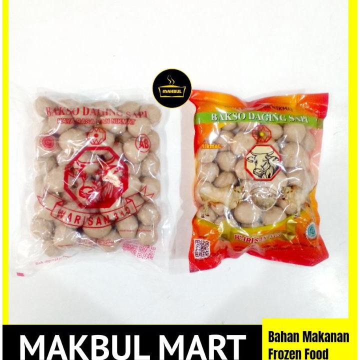 

TRJH1333 ORIGINAL% Bakso Warisan AB isi 50 Reguler dan Urat