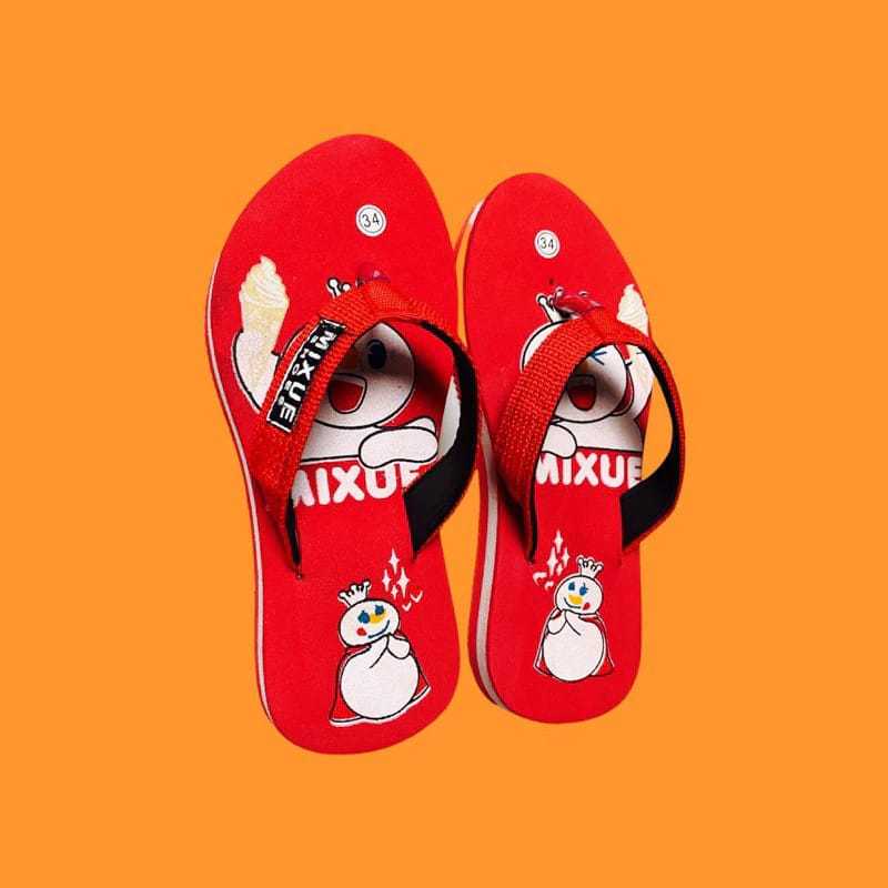 Sandal Jepit Mixue Anak Tali Webing