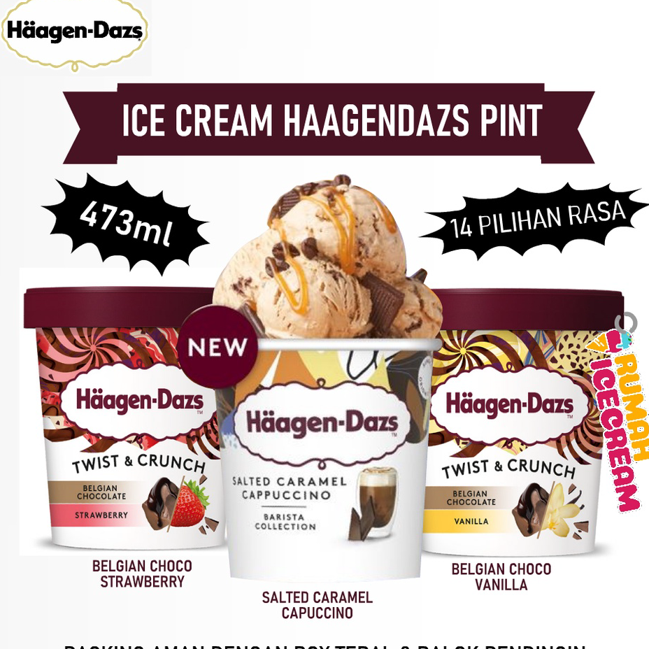 

WRJW5273 DISKON!!!!!!! Ice cream Haagen Dazs Pint