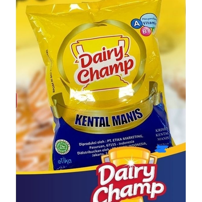 

TVKW7456 Terlaku.../ SUSU DAIRY CHAMP 1KG HALAL SUSU KENTAL MANIS