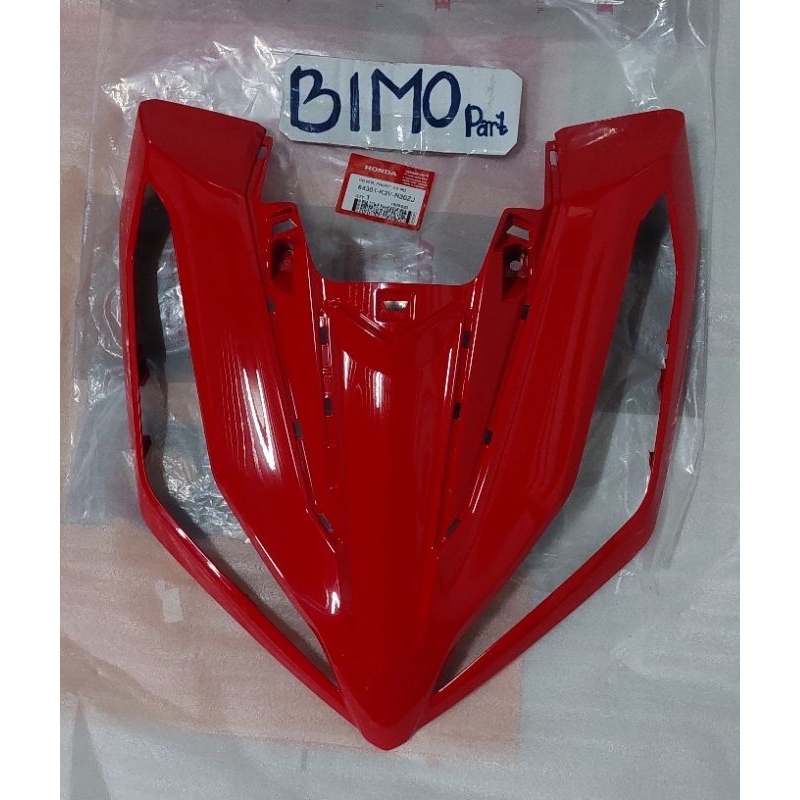 COVER TAMENG DEPAN MERAH HONDA VARIO 125 eSP K2V (2022-SEKARANG) 64301K2VN30ZJ ORIGINAL AHM HONDA