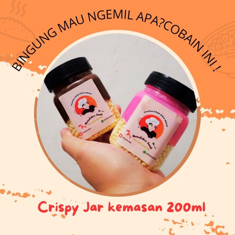 

Crispy choco Jar kemasan 200ml