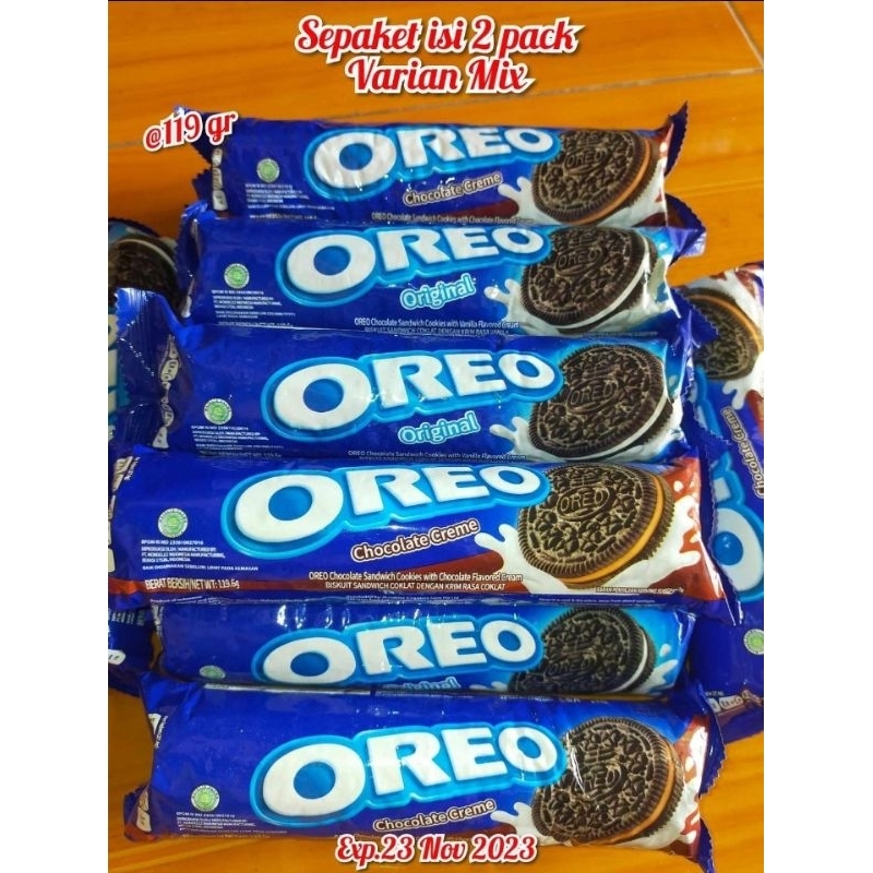 

OREO ROLL 119gr Sepaket 11.000,- isi 2 //,varian random