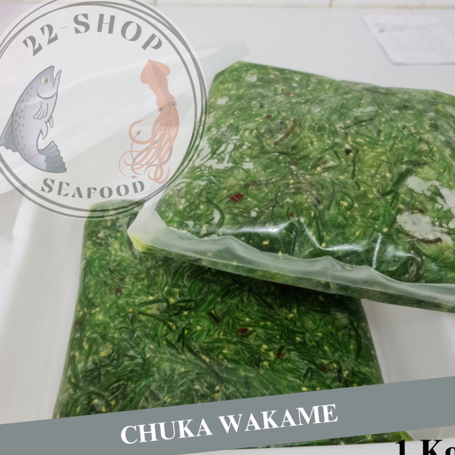 

VYPB7541 (COD )NEW_PRODUCT Chuka Wakame / Fresh salad / Salad Rumput Laut / Wakame / 1kg