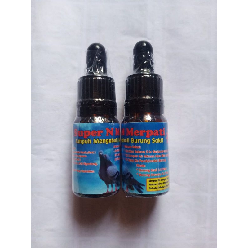 super N merpati obat burung capati sakit dara lesu tidak nafsu makan