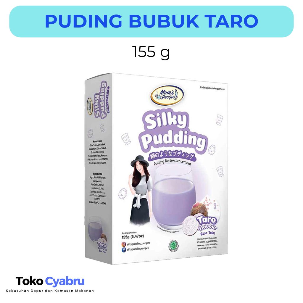 

Pudding Bubuk Taro Silky 155 g