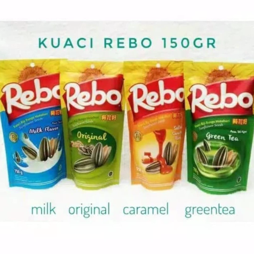 

XFGD8720 ✓ KHAS Kuaci Rebo 150gram / kuacirebo 150 / Kuaci bunga matahari 150gr