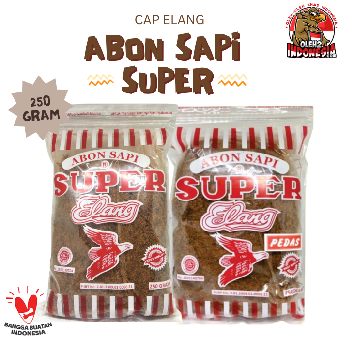 

Abon Daging Sapi Super Cap Elang Original Oleh Oleh Semarang