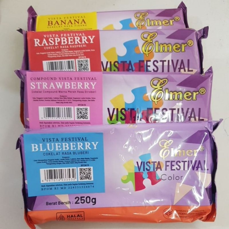 

Coklat Compound Vista Festival (Coklat Batang) 250gr