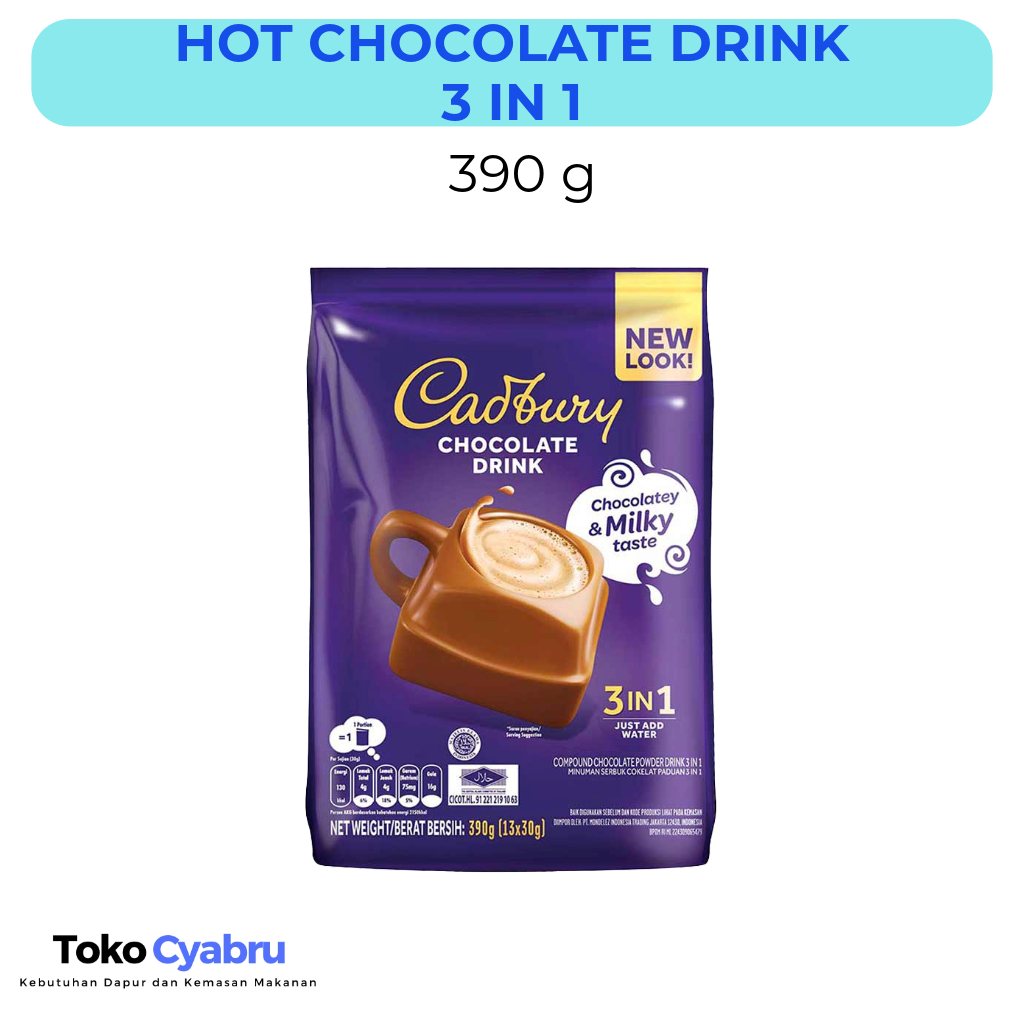 

Hot Chocolate Drink Bag Cadbury 390 g