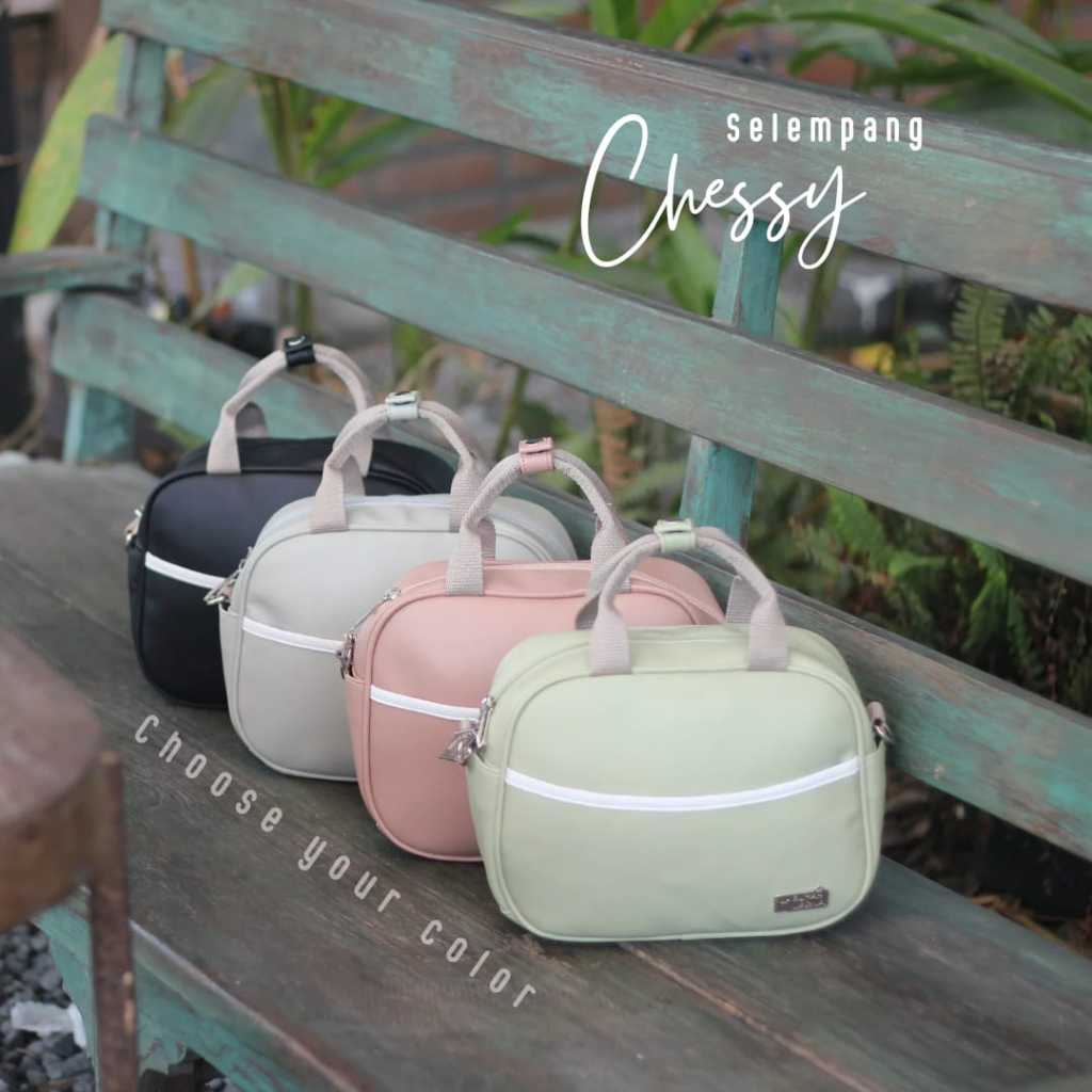 RUMAH WARNA Tas Selempang Wanita Tas Selempang Wanita Casual Tas Selempang Wanita Kekinian Chessy Ba