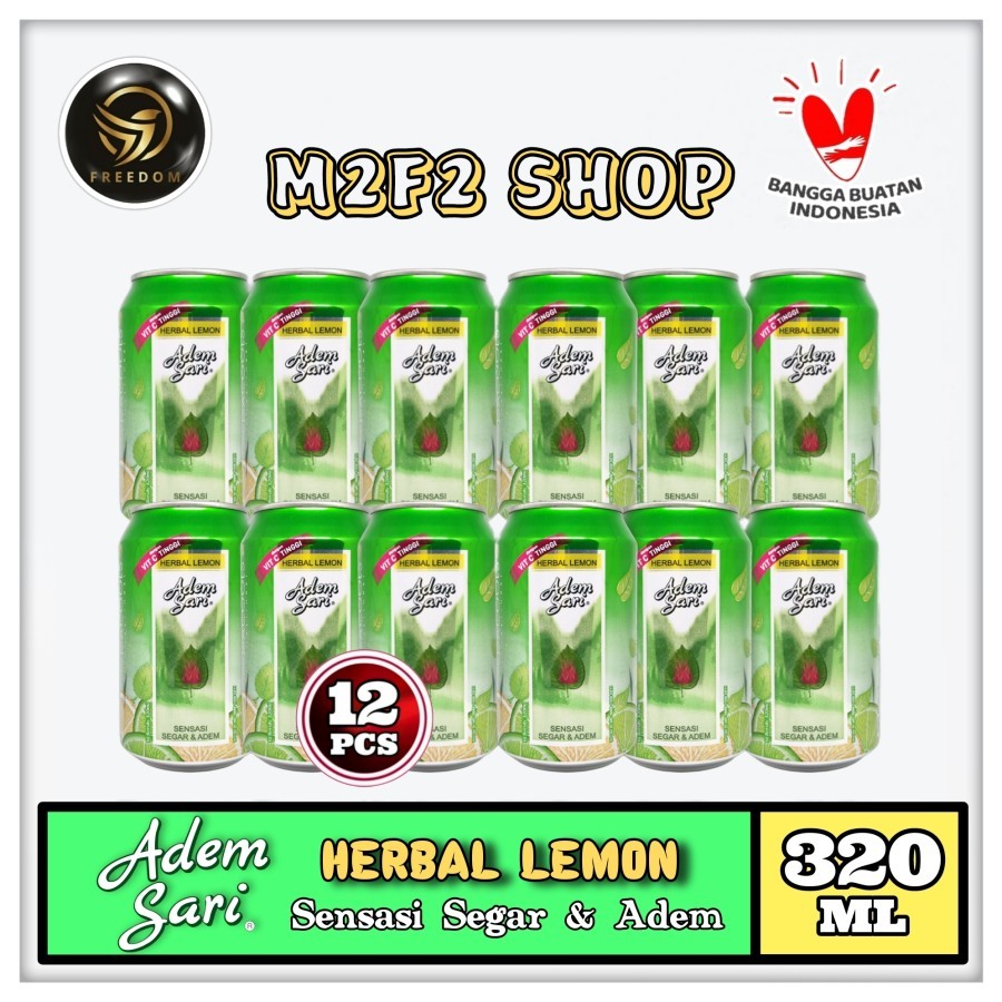 

Adem Sari Ching Ku Herbal Original Minuman Kaleng | Can - 320 ml (Kemasan 12 Pcs)