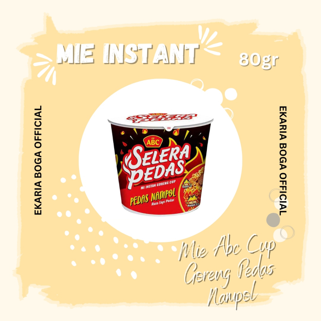 BIHUN | MIE | MIE INSTAN | ABC | SELERA PEDAS | MIE ABC CUP