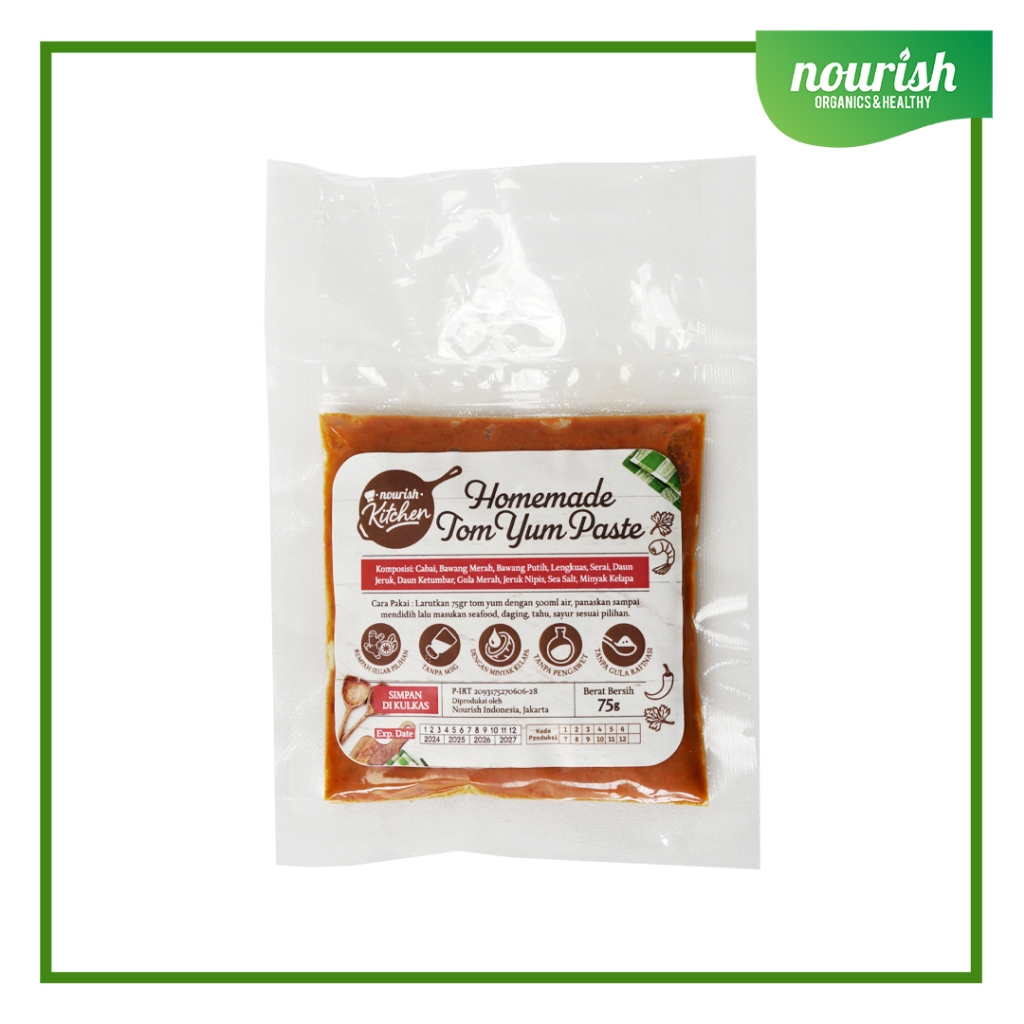 

Homemade Tom Yum Paste No MSG 75gr-Jakut