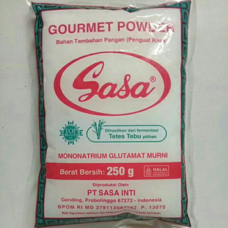 

~MOS~ Sasa Penyedap Rasa 250 gr. Gourmet Powder. Bumbu Masak