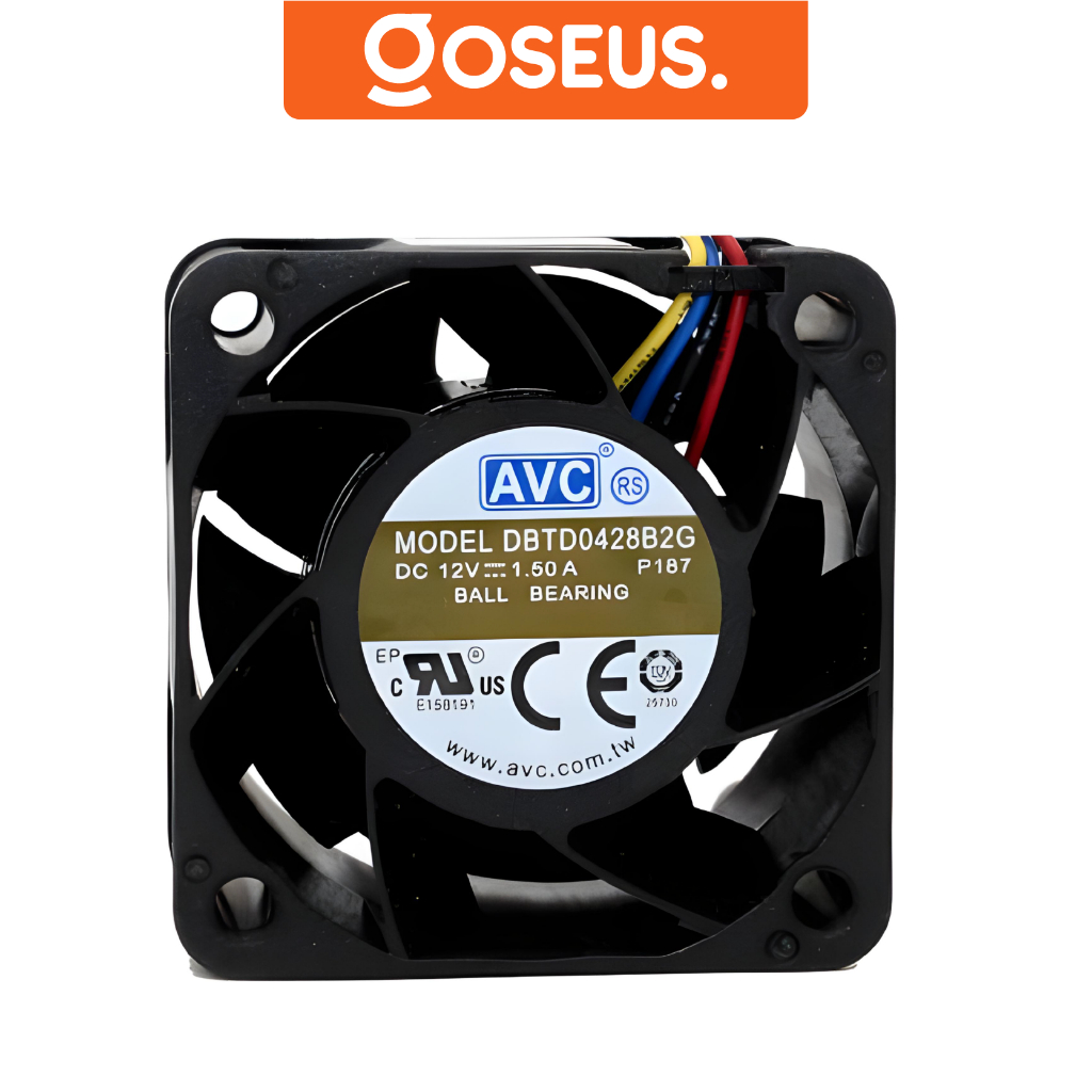 Kipas Fan High Speed AVC DC 12V 0.50A DBTA0420B2U Processor 4 cm KIPAS-AVC