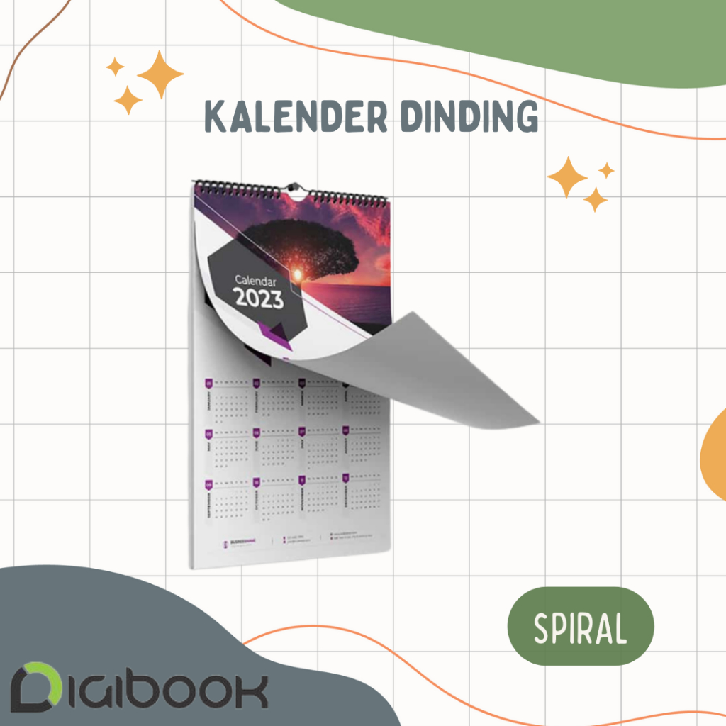 

Custom Kalender Dinding 2024 - 5 Lembar Jilid Spiral