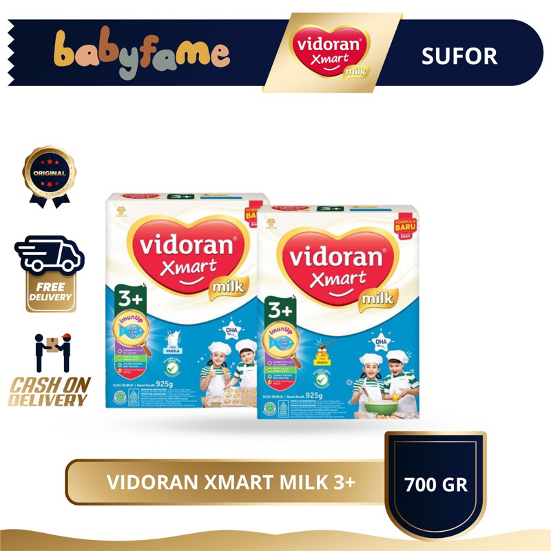 

VIDORAN XMART MILK | 3+ | SUSU FORMULA