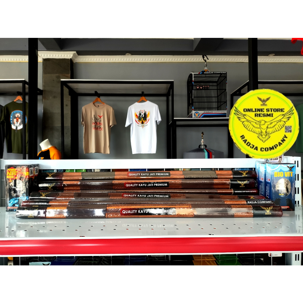 WRT TANGKRINGAN SANGKAR MURAI KAYU JATI RADJA COMPANY BERKUALITAS