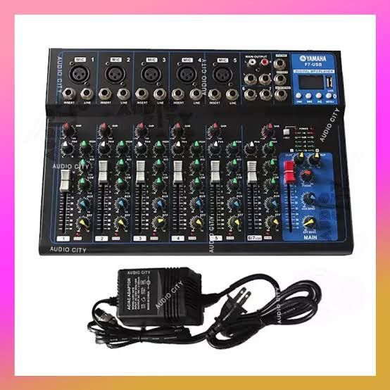 YAMAHA MG07BT  Mixer YAMAHA Audio 7 chanel 4 channel Bluetooth USB PC MP3