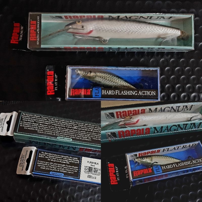 Umpan RAPALA MAGNUM dan RAPALA FLAT RAP sepaket