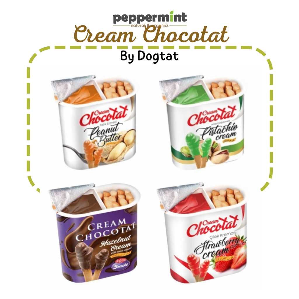 

Dogtat Cream Chocotat (55 gram) / Snack Colek Nyam-Nyam