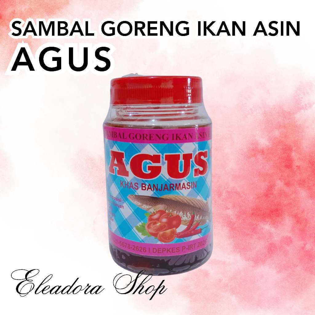 

Sambel Goreng Ikan Asin Agus Khas Banjarmasin Kemasan Toples