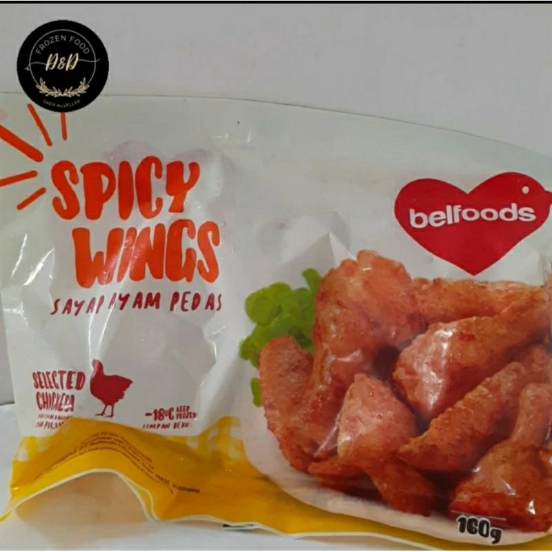 

spicy wing belfoods 160gr