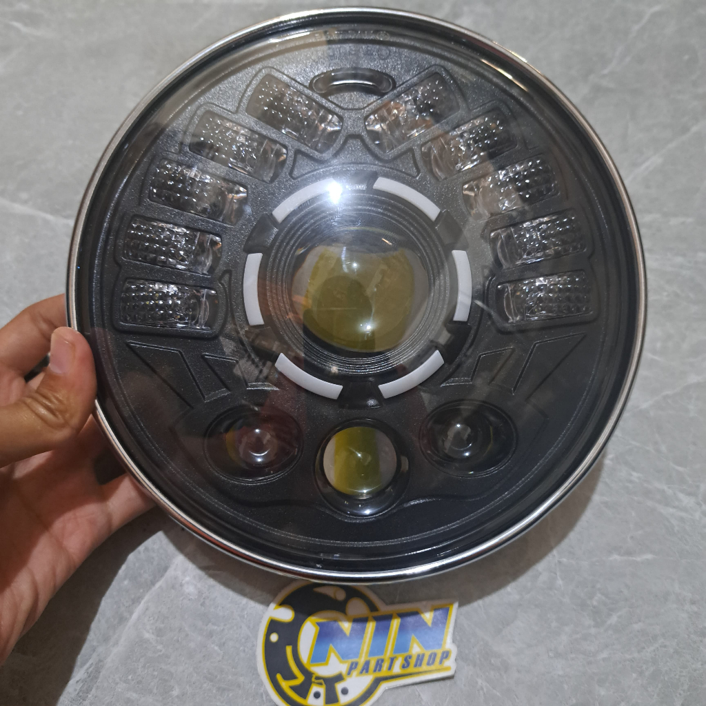 Lampu Daymaker Bulat Ninja R SS Kis KR 150 Luminos