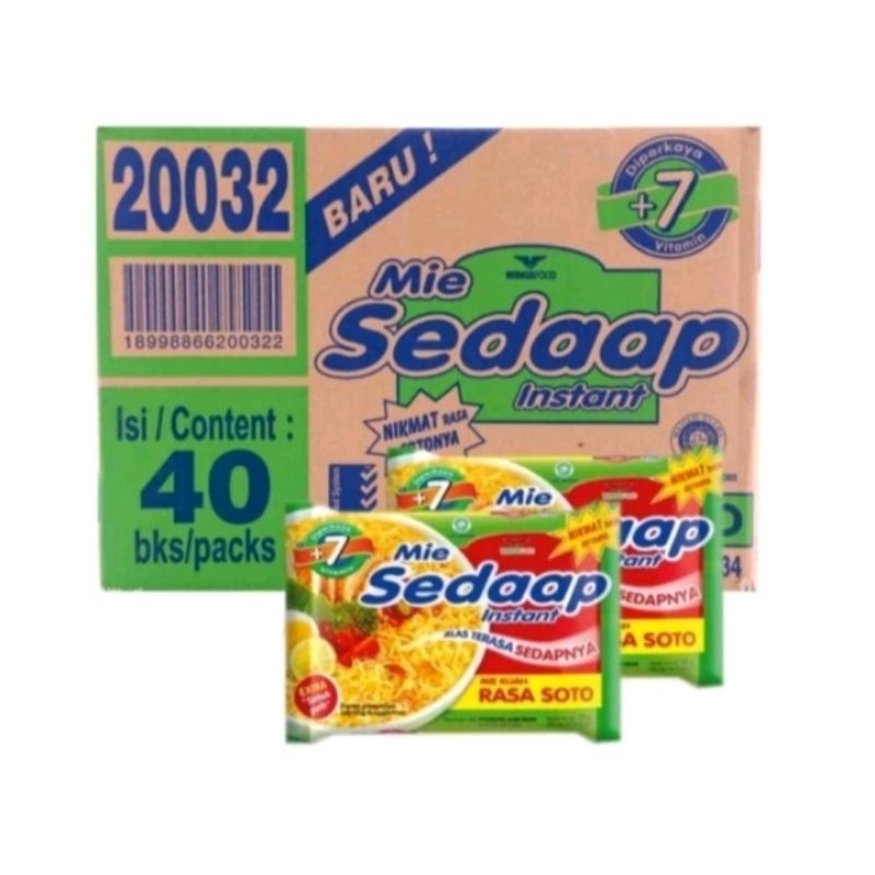 

Sedaap Mie instan Soto Bag 75g × 5