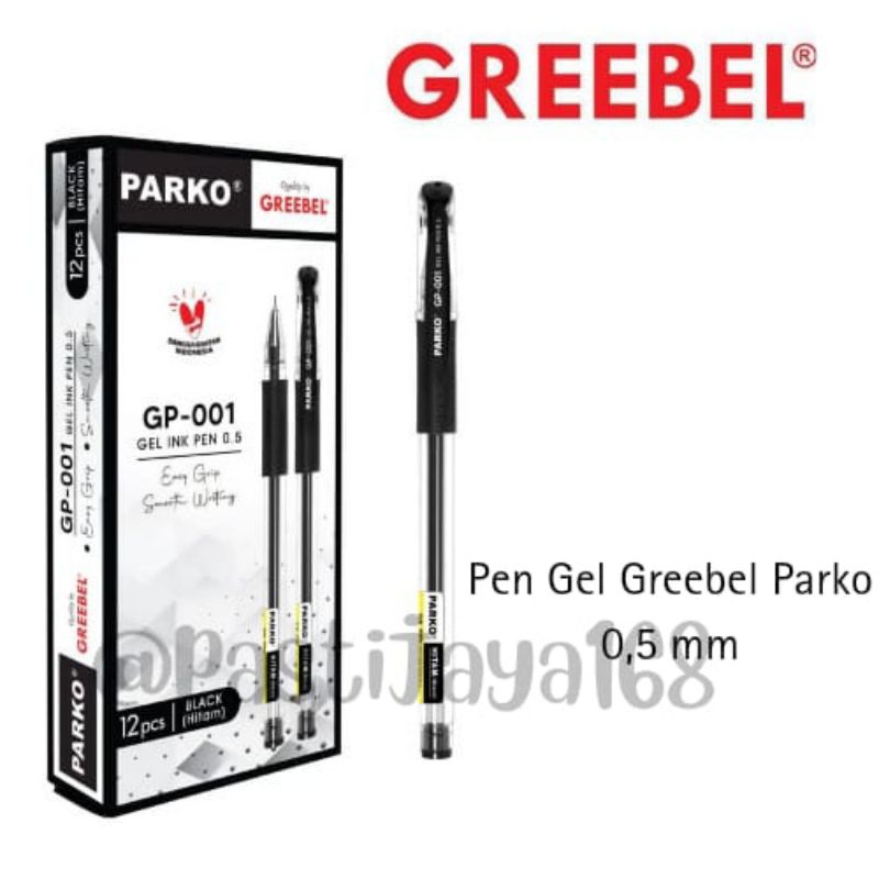 

Pulpen Gel Greebel Parko GP-001