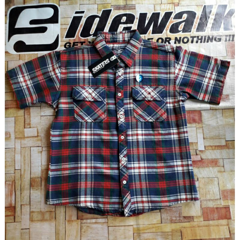 KEMEJA FLANNEL SKATERS ORIGINAL