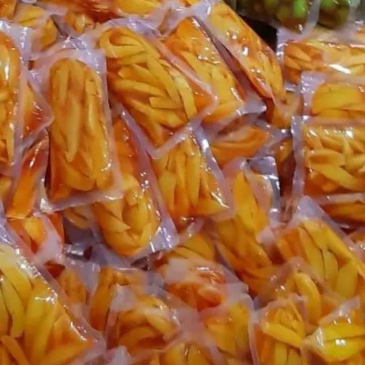 

Kirim Sekarang Manisan buah mangga pedas 400 gram,gula asli, kualitas premium, HALAL Ready Stok