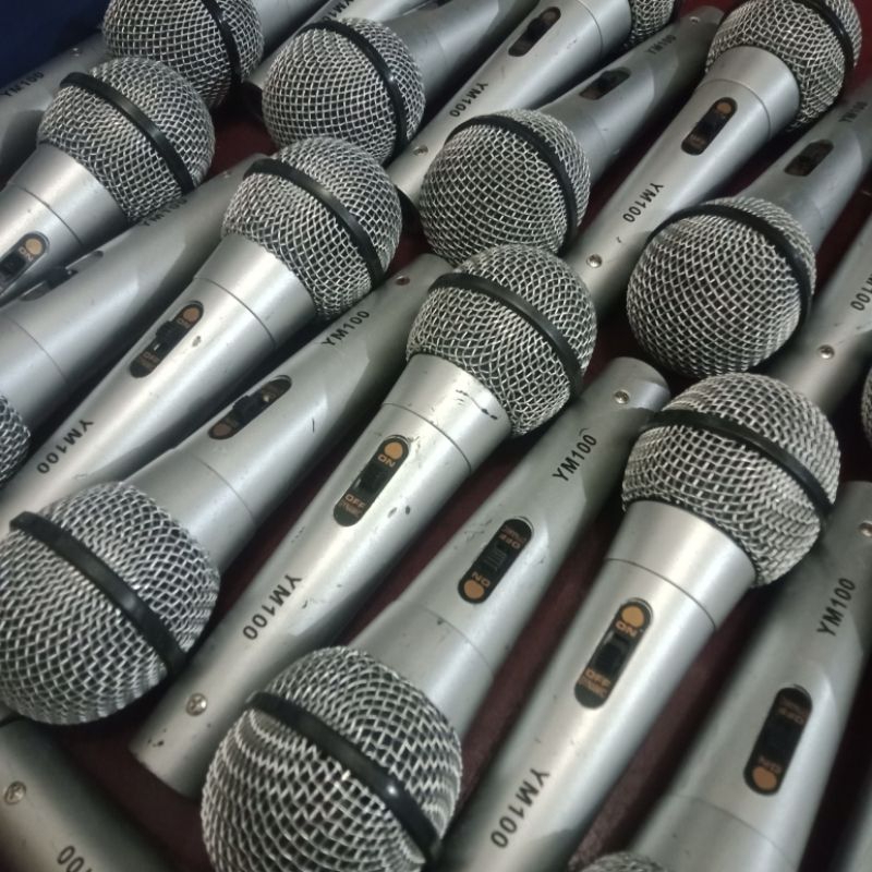 CUCI GUDANG MIC YAMAHA YM100 Tanpa Spul Mic