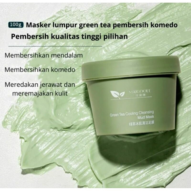 Greentea Clay mask meidian