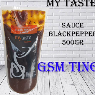 

Ready Sauce Lada Hitam Blackpepper Saus My Taste 500gr